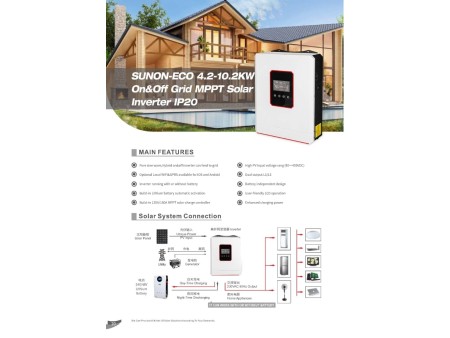 SAKO Sunon Eco 6.2KW Hybrid Solar Inverter