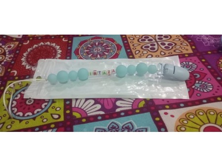 Customized Pacifier Chain Holder | Personalized Pacifier Chain Holder | Custom Pacifier Chain Holder - Baby's Name